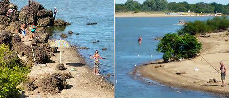 Pesca deportiva en Colon Entre Rios